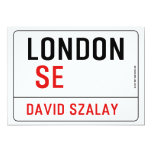LONDON   Invitations