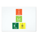 I
 Lv
 EB  Invitations