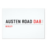 Austen Road  Invitations