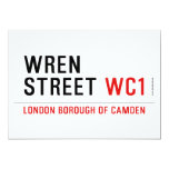 Wren  Street  Invitations