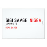 GiGi savge   Invitations