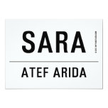 sara  Invitations