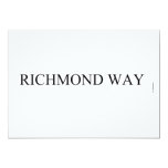 Richmond way  Invitations