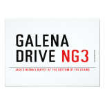 galena Drive  Invitations