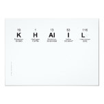 khalil
 
   Invitations