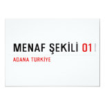 menaf Şekİlİ  Invitations