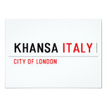 khansa  Invitations