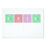 Zhia
   Invitations