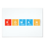  roman  Invitations