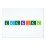 Ezekiel  Invitations