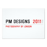 PM Designs   Invitations