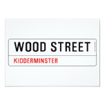 Wood Street  Invitations