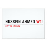 Hussein ahmed  Invitations