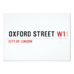 Oxford Street  Invitations