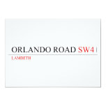 Orlando Road  Invitations