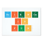 Science
 is
 fun  Invitations