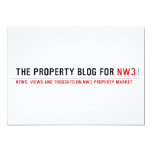 the property blog for  Invitations