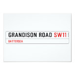 Grandison Road  Invitations