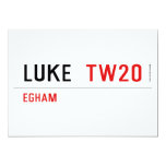 LUKE   Invitations