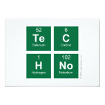 TeC
 HNo  Invitations