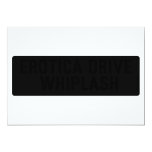 EROTICA DRIVE      WHIPLASH   Invitations