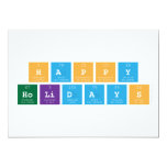 Happy 
 Holidays   Invitations