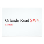 Orlando Road  Invitations