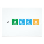 Judah  Invitations