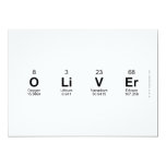 Oliver  Invitations