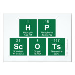 HP 
 Scots  Invitations
