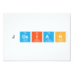 Josiah  Invitations