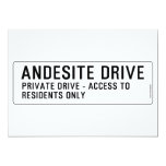 andesite drive  Invitations