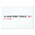 46 Hawthorn Terrace   Invitations