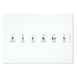 Pickers  Invitations