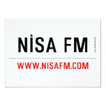 NİSA FM  Invitations