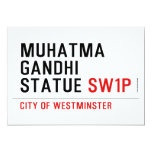 muhatma gandhi statue  Invitations