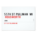 55th st pullman  mi   Invitations