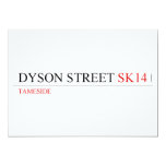 Dyson Street  Invitations