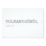 VOLKAN%GÖNÜL  Invitations