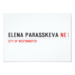 ELENA PARASSKEVA  Invitations
