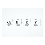 Geeky  Invitations