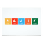 Chemie  Invitations