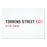 Torrens Street  Invitations