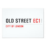 old street  Invitations
