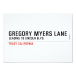 Gregory Myers Lane  Invitations
