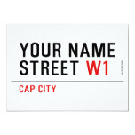Your Name Street  Invitations