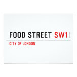 Food street  Invitations