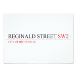 Reginald street  Invitations