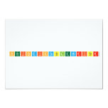 PeriodicTableWriter  Invitations