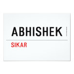 Abhishek  Invitations
